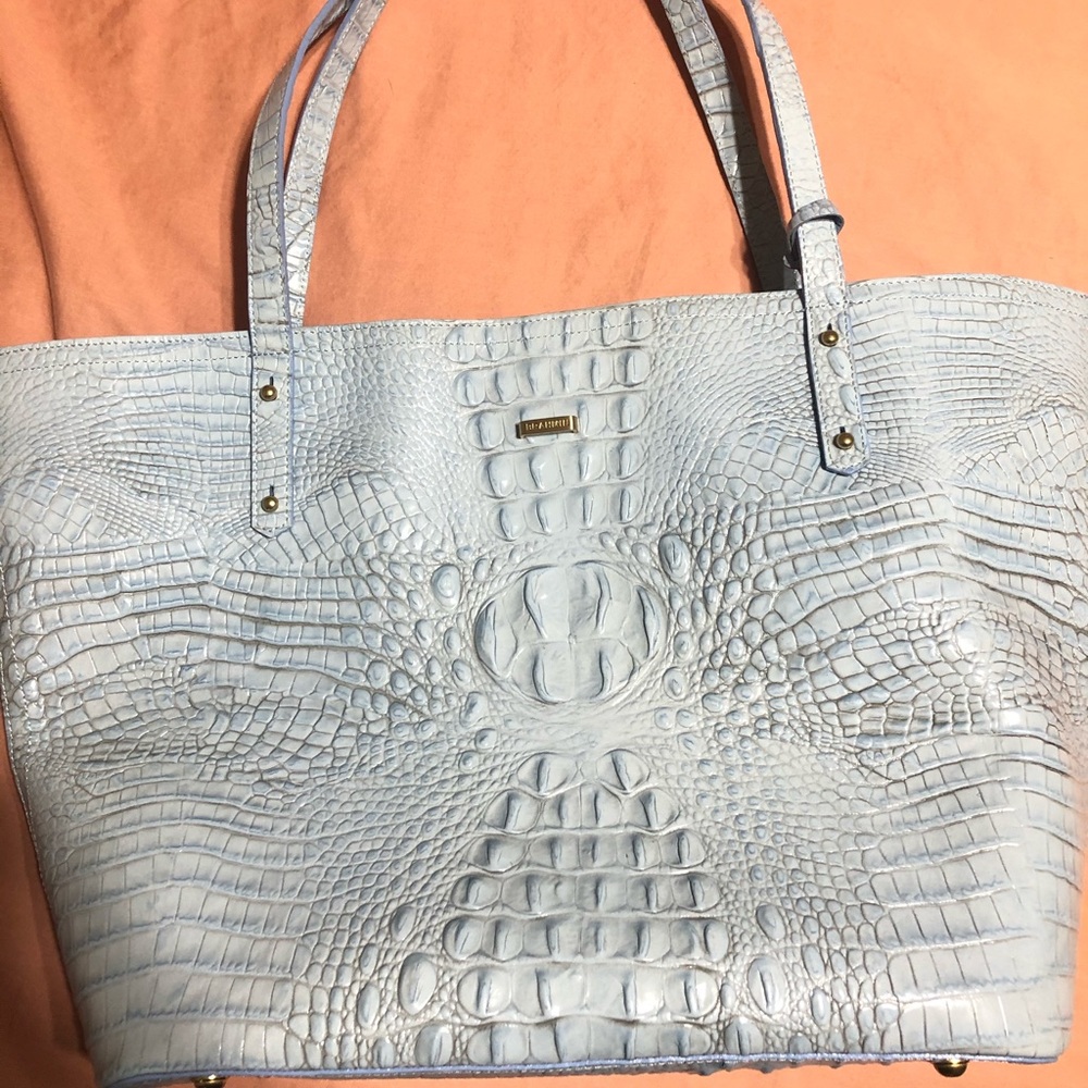 EUC Brahmin All Day Tote and NWT matching wallet.